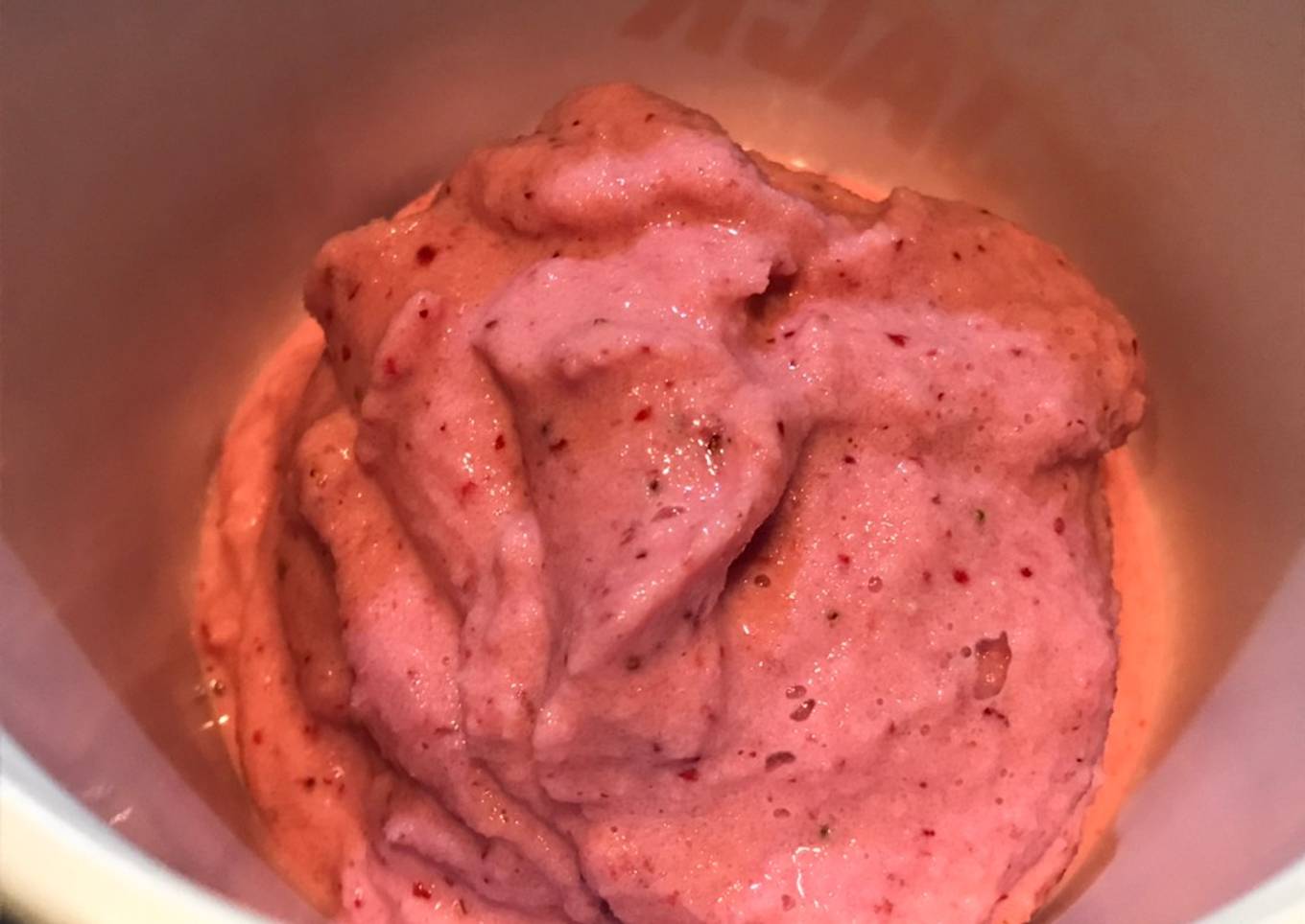 Frappé de fresas 🍓 🍓 🍓