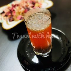 A picture of Orange summer cooler.