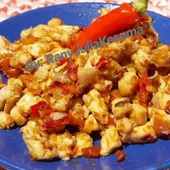 A picture of Ayam Sambal Taichan ala Ranjul.