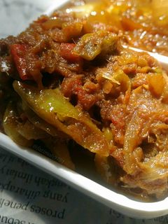 Foto resep Sambal ikan asin peda