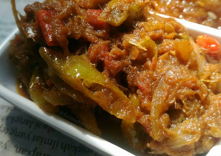 Resep Sambal ikan asin peda, Bisa Manjain Lidah
