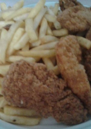 صورة لوصفة زنجر وبطاطا 🍗🍟