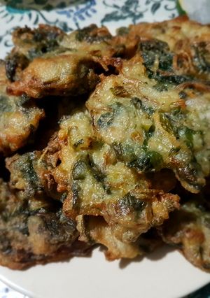 Foto resep Bakwan Bayam #BikinRamadanBerkesan
