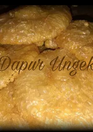 Foto resep Kue cucur gula merah berserat/bersarang