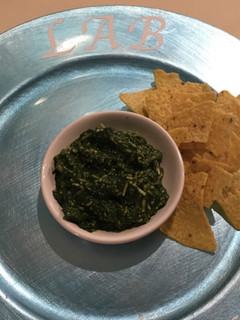 Una foto de Pesto Albahaca y Espinacas