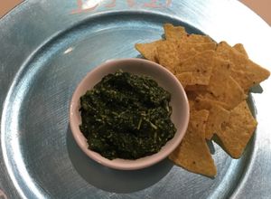 Una foto de Pesto Albahaca y Espinacas