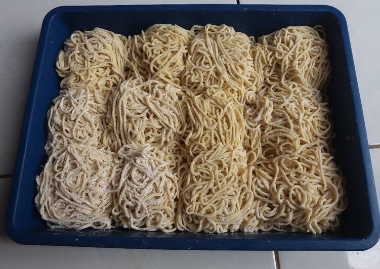 Resep Homemade mie telur 😊 Anti Gagal