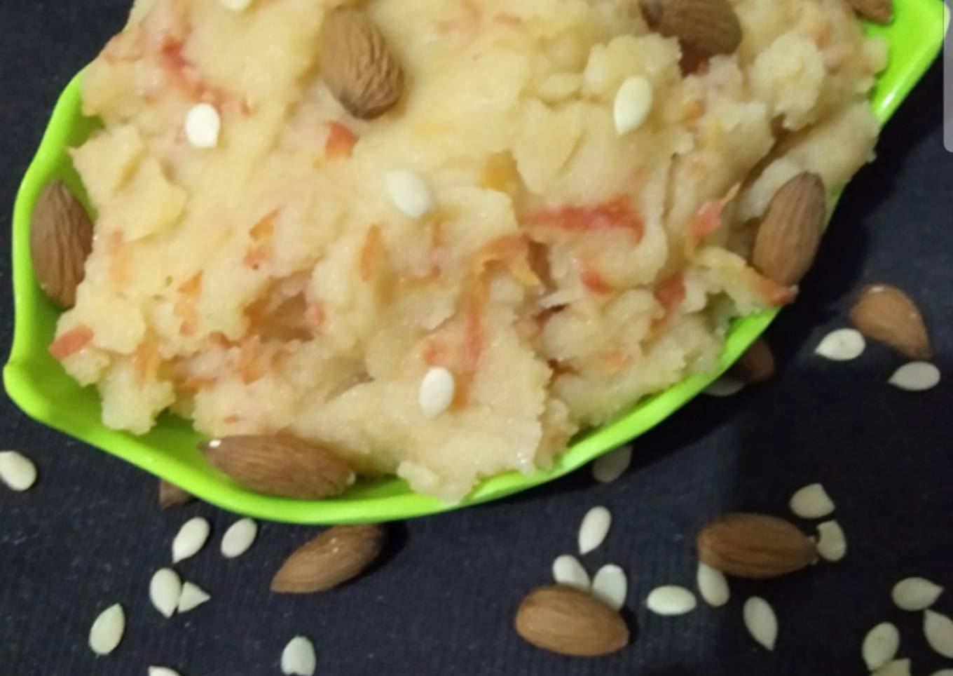 Carrot Suji halwa