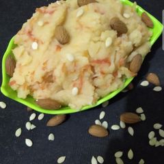 A picture of Carrot Suji halwa.