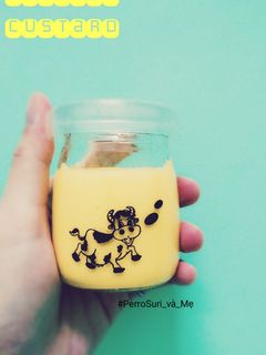 Hình của món Pumpkin custard - Custard bí đỏ.