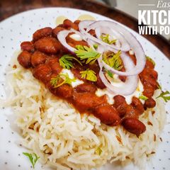 A picture of Rajma Chawal.