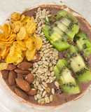 Chocolate chia protein pudding