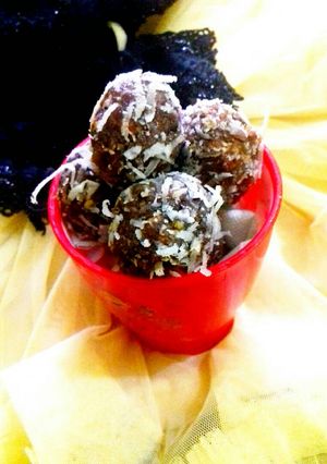 A picture of Choconut balls.