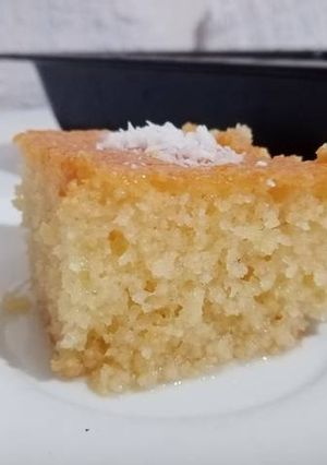 O poză a rețetei Revani, rețeta originala turcească.