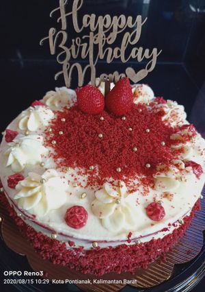 Foto resep Red velvet creamcheese frosting