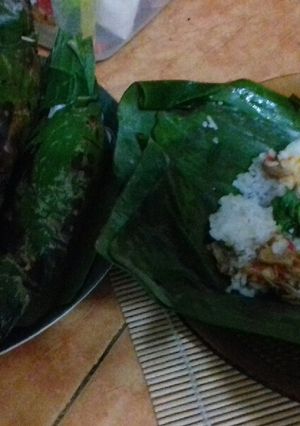 Foto resep Nasi Bakar Eksperimen sendiri