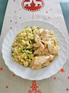 Kuszkusz kelbimbóval recept fotója