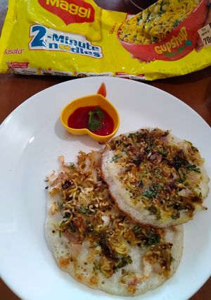 A picture of Maggi uttapam.