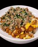 SP.0191 - Bột Chiên Hột Gà & Xá Bấu Xào Thịt