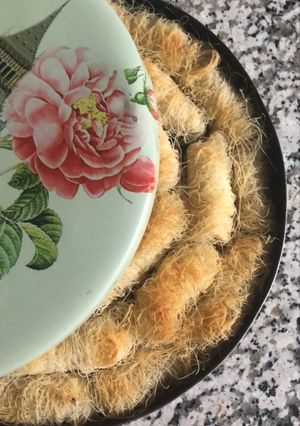 A picture of Kunafa Rolls.