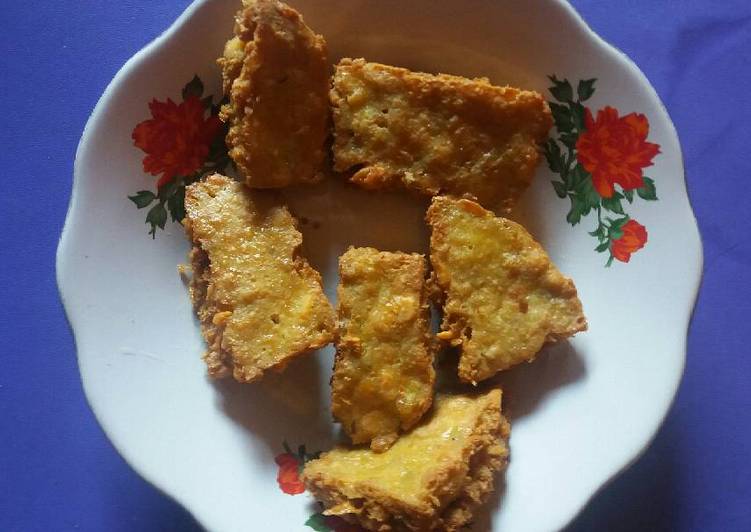 Resep Nuget Tempe Tahu Tanpa Tepung Roti Panir Oleh Rningtiast Cookpad