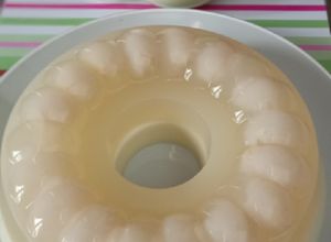 Foto resep Puding Leci Susu Vanilla