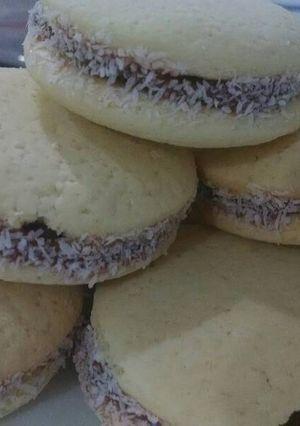 Una foto de Alfajores de maicena