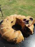 Budín integral de arándanos