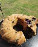 Budín integral de arándanos