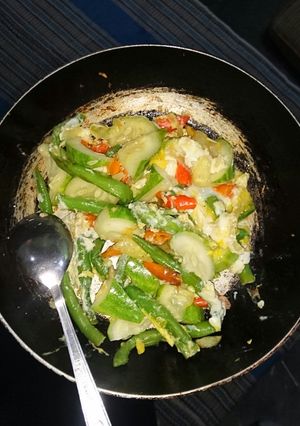 Foto resep Oseng Timun dan buncis #siapramadan