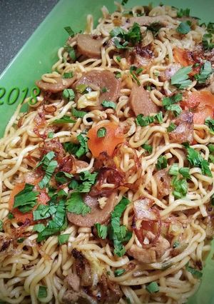 Foto resep Mie Goreng Bakso #bikinramadhanberkesan #4