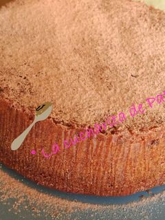 Una foto de Bizcocho de arándanos y cacao
