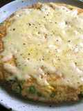Cheesy Rice Omelette