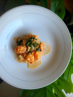 Foto resep Udang Tahu Sambal Tomat