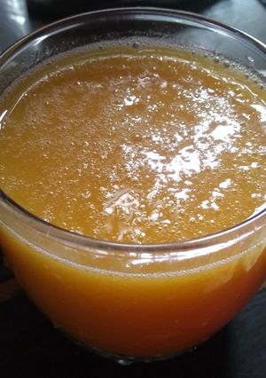 A picture of Woodapple juice.