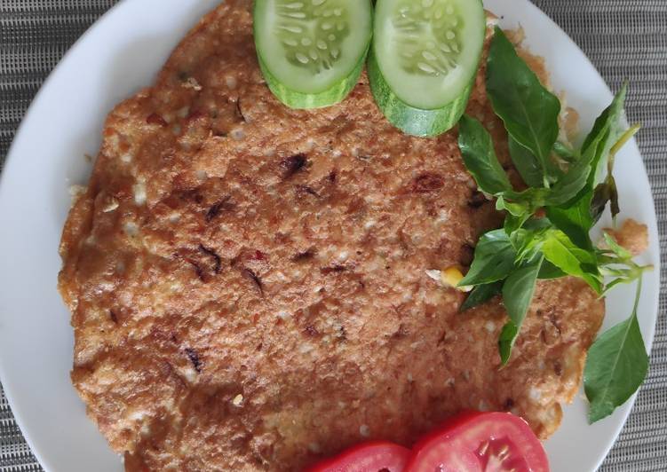 Cara Bikin Tempe Dadar Putih Telur ala Diet Sederhana