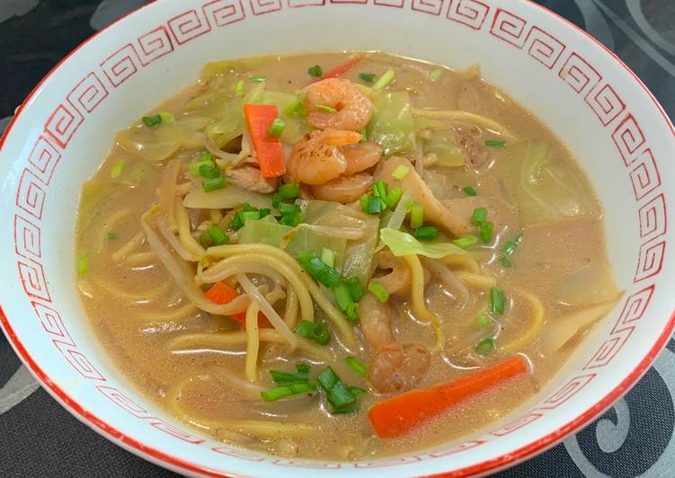 Steps to Make Homemade Champon (the Noodle in Nagasaki)