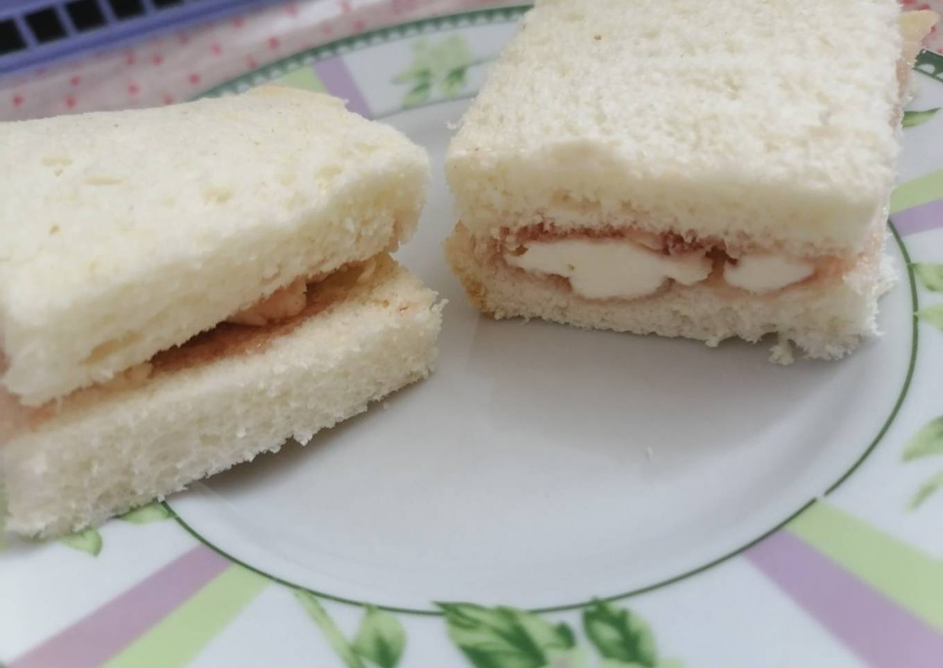 Recipe of Homemade Jam cheese sandwich