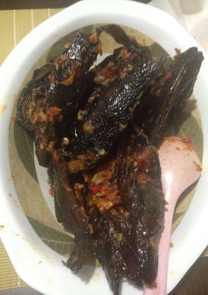 Foto resep Balado ikan sale (lele asap)
