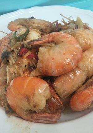 รูปของ กุ้งคั่วพริกเกลือ