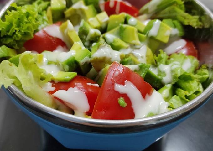 Cara Memasak Salad simple Wajib Dicoba