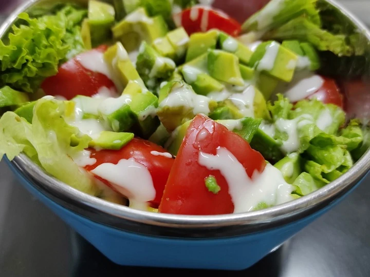 Cara Gampang Membuat Resep  Salad simple yang Enak Banget, Sempurna
