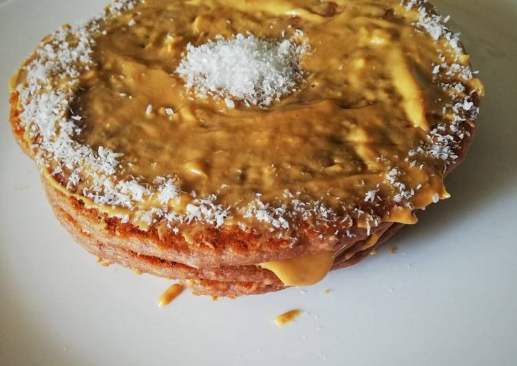 Protein palacsinta (csokis kókuszos)