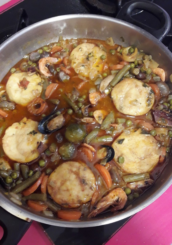 Una foto de Merluza en salsa