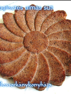 Szőlőmaglisztes almás süti (Gluténmentes) recept fotója