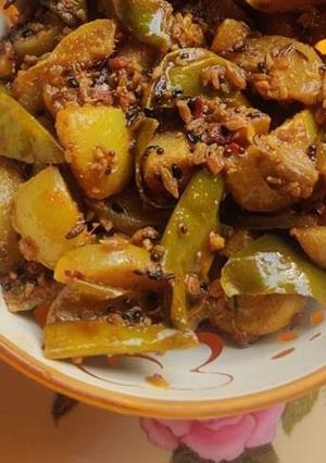 A picture of Amala ka achar.