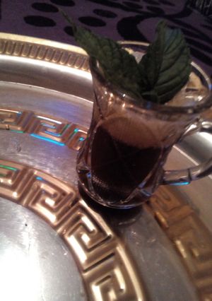 صورة لوصفة 😍 شاي على الطريقة الصحراوية 😍