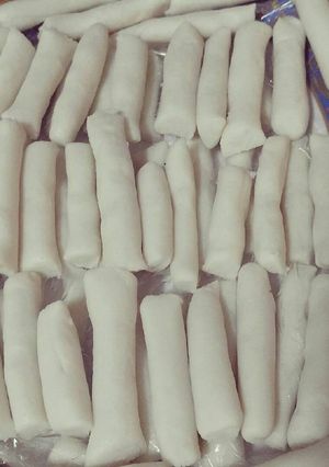 صورة لوصفة عجينة كعك الأرز الكوري😍💖