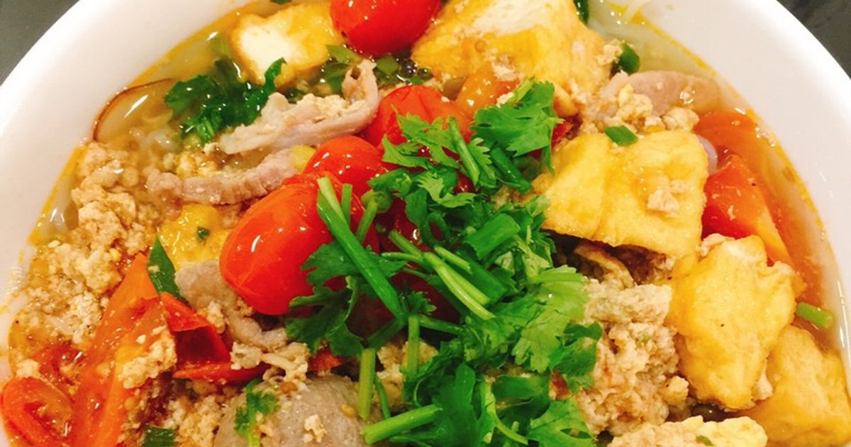 Cách Làm Món Bún Riêu Cua của Liêu Xiêu Quán - Cookpad