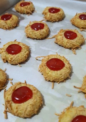 Foto resep Thumbprint stoberi